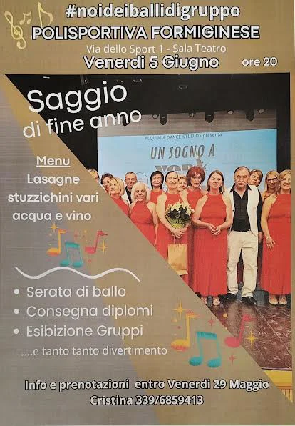 Noi dei balli di gruppo - Saggio di fine anno - Evento Polisportiva Formiginese A.P.S. - A.S.D.