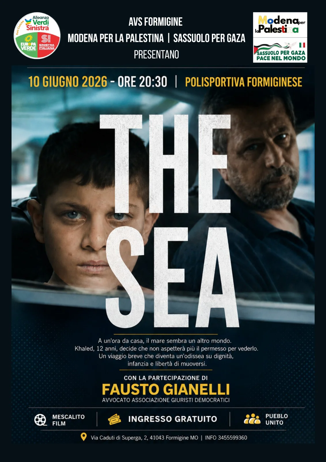 Cinema in Polisportiva! - Evento Polisportiva Formiginese A.P.S. - A.S.D.