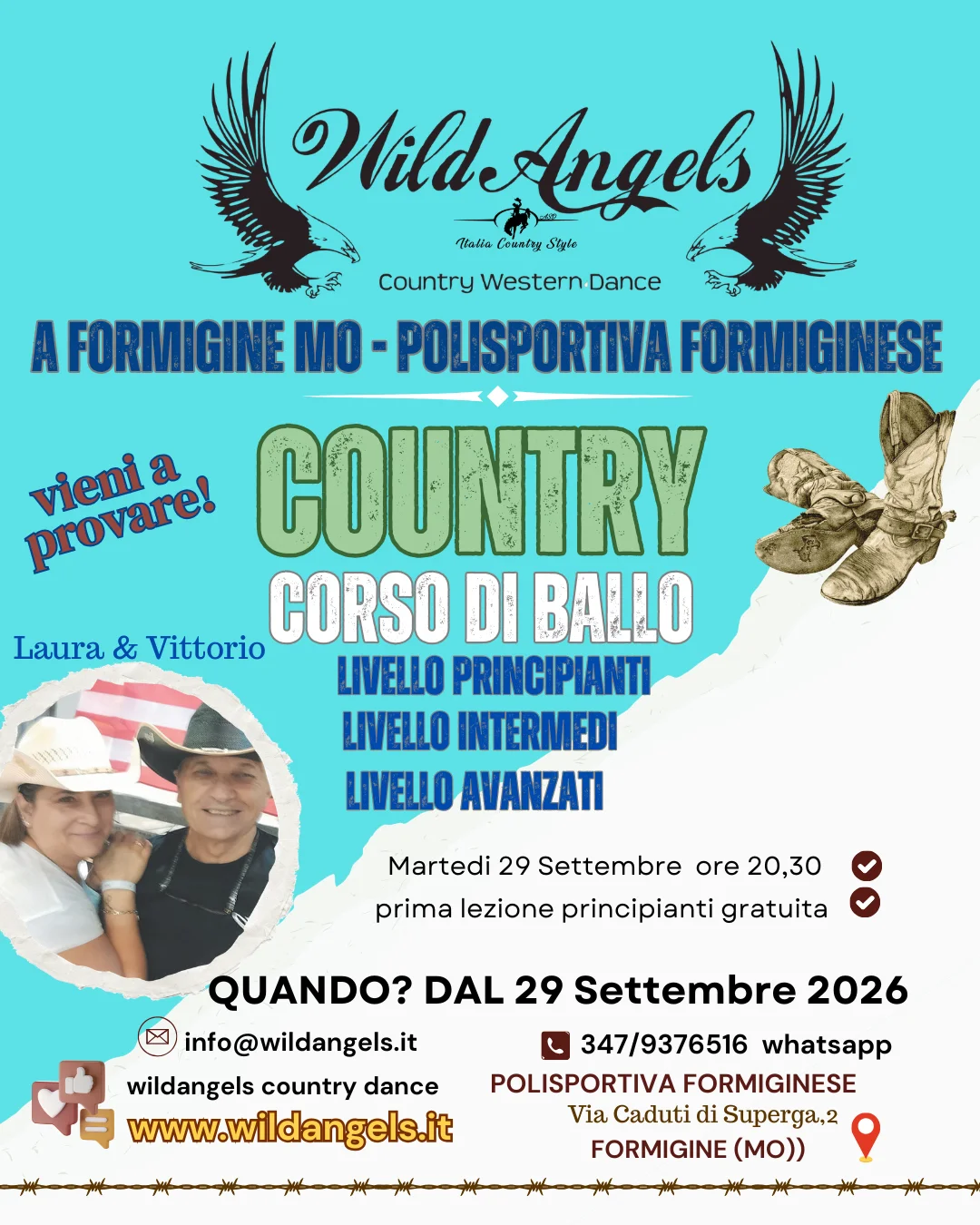 Country_ inizio corsi